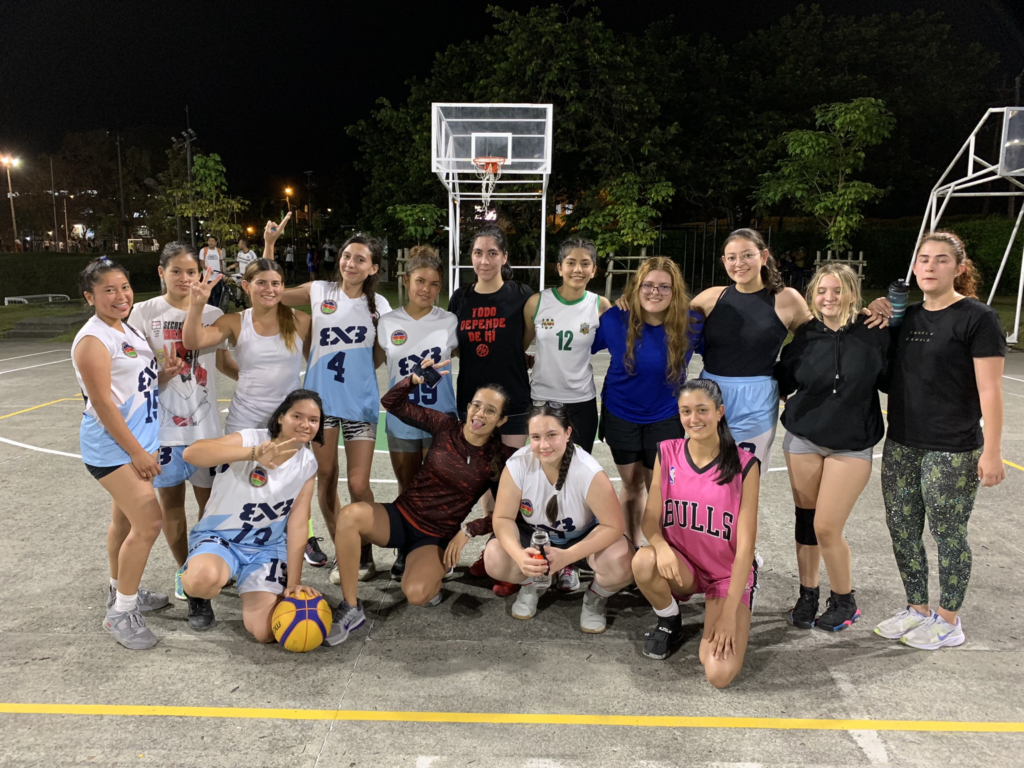 Con éxito se realizó el Primer Festival Recreativo de Baloncesto 3x3 para Estudiantes